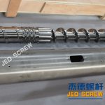 杰德 出口越南的單排氣造粒機(jī)螺桿機(jī)筒 技術(shù)精湛 塑化優(yōu)良-舟山市杰德機(jī)械有限公司，擠出機(jī)螺桿，注塑機(jī)螺桿，舟山螺桿，螺桿廠